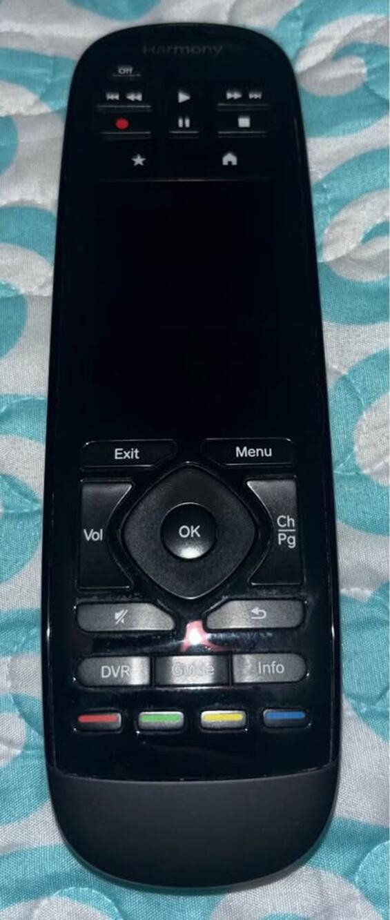 Like New Logitech Harmony Touch Universal Remote with Charging Cradle